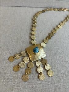 collier apatite niiki semi-précieuses