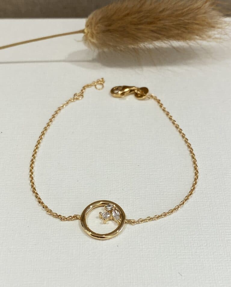 bracelet plaqué or 18k chez sohaia