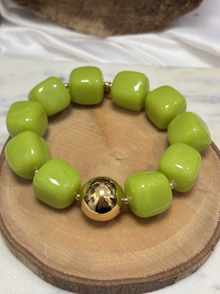 bracelet laios zag perles