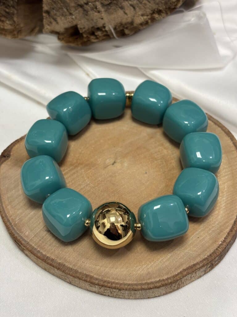 bracelet laios zag perles