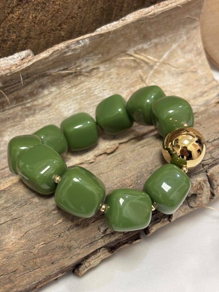 bracelet laios zag perles