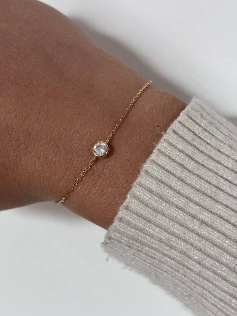 bracelet plaqué or
