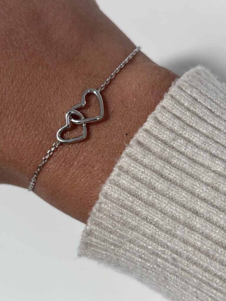 bracelet argent acier