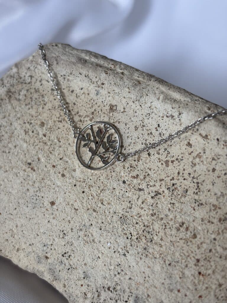 bracelet argent acier