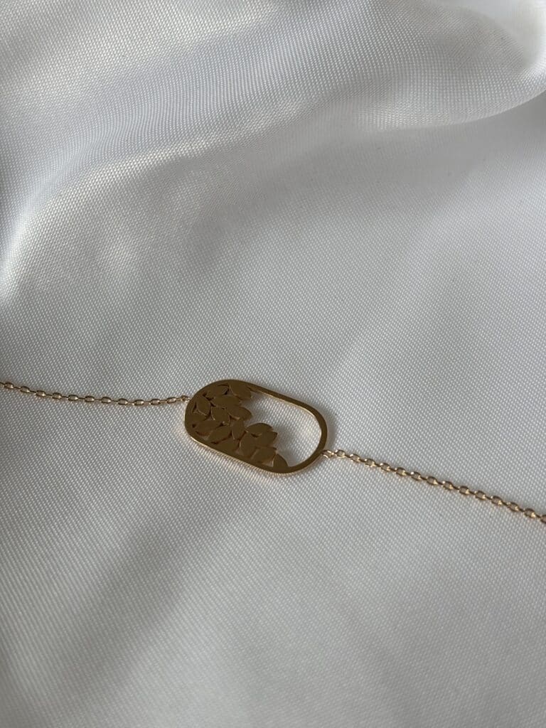 bracelet plaqué or