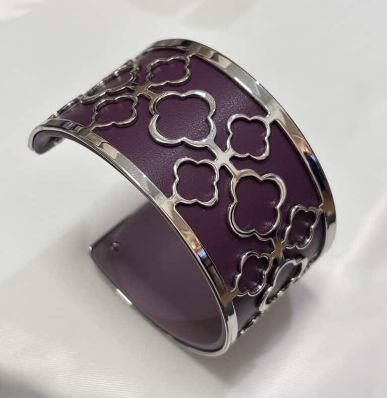bracelet manchette acier