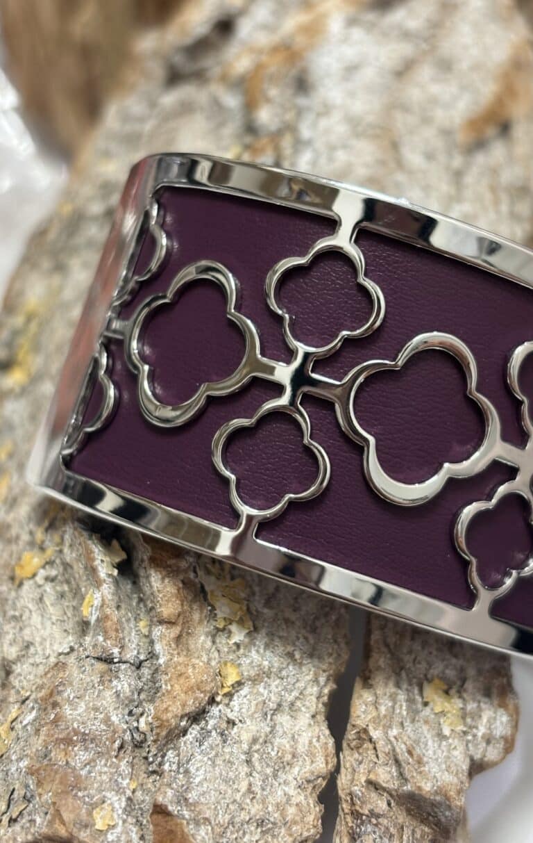 bracelet manchette acier