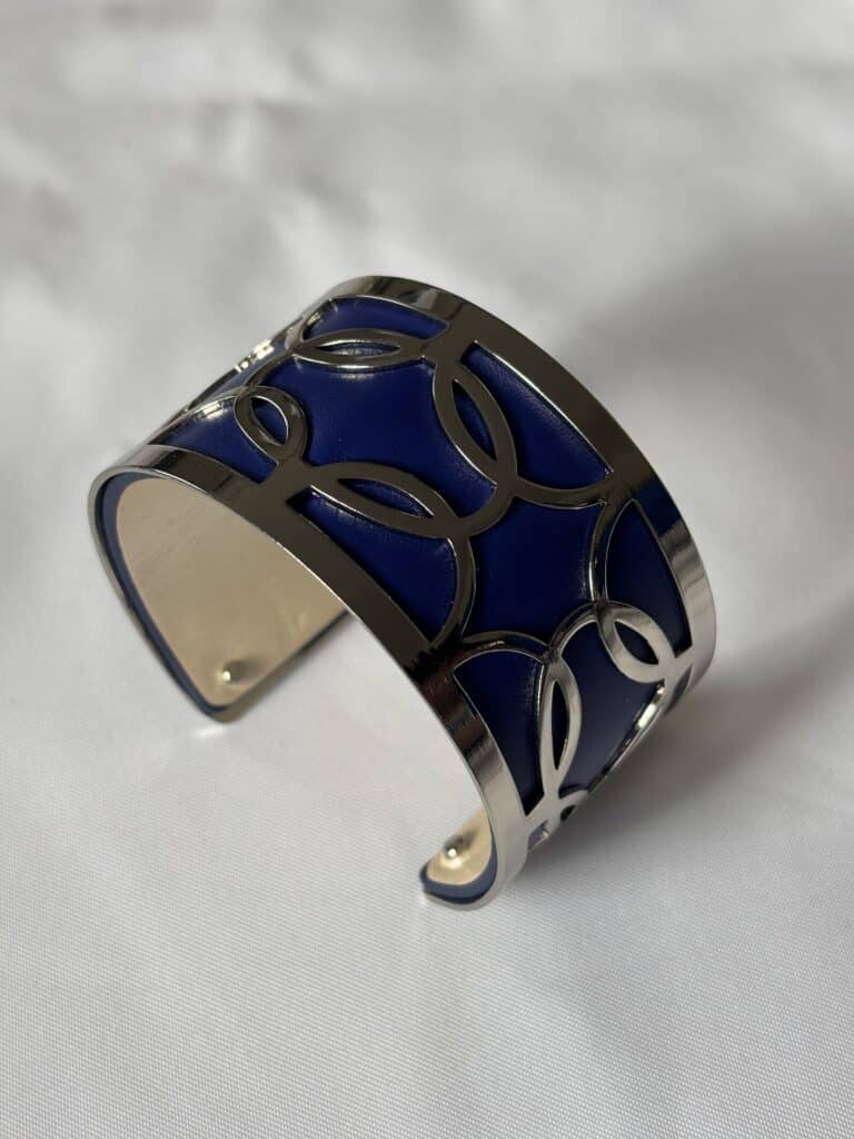 bracelet manchette acier