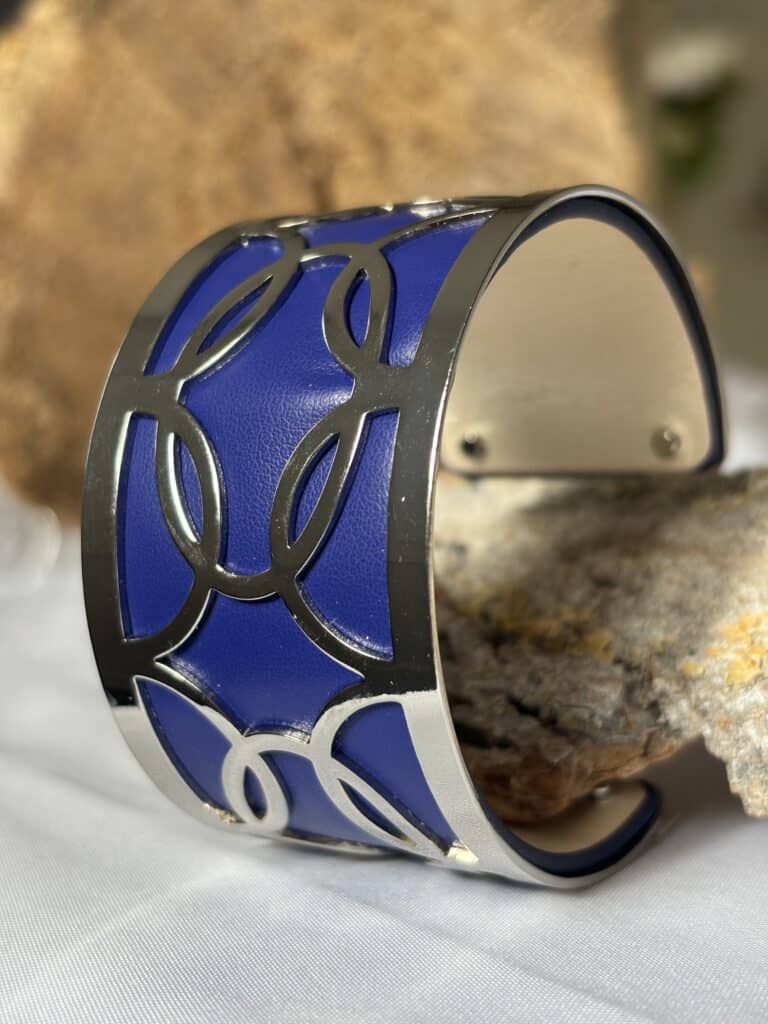 bracelet manchette acier