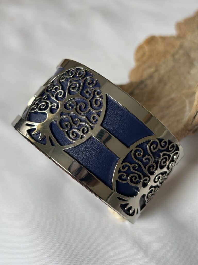 bracelet manchette acier