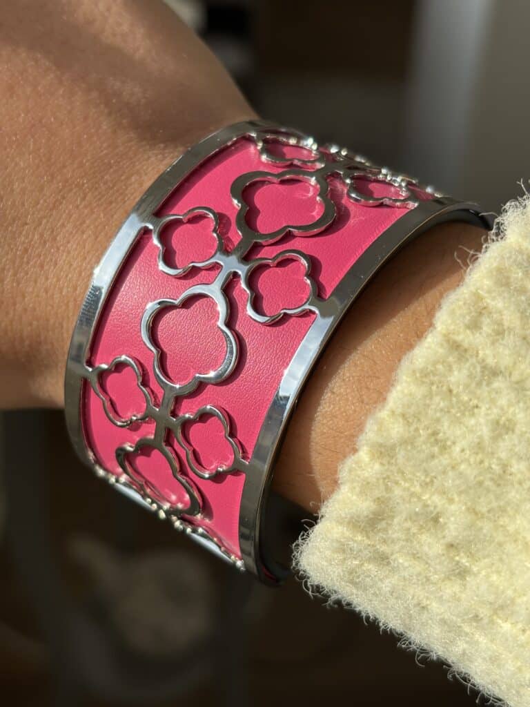 bracelet manchette acier