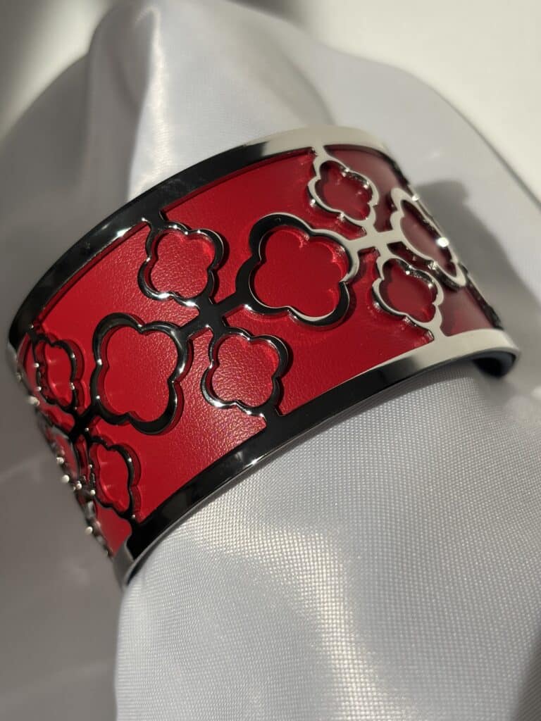 bracelet manchette acier