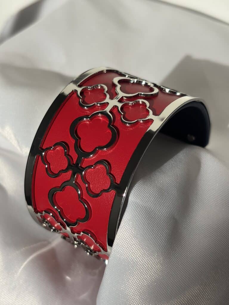 bracelet manchette acier
