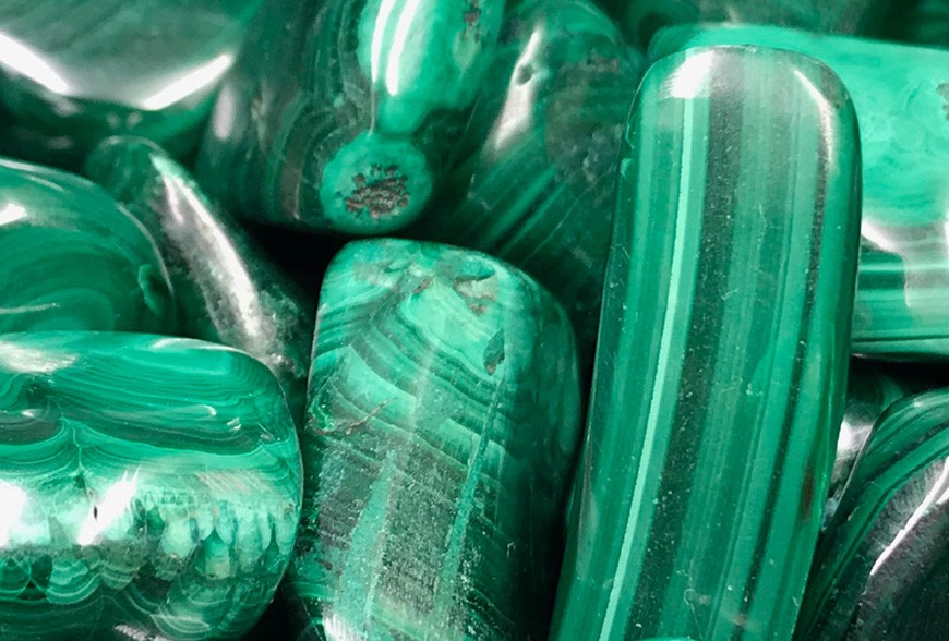 malachite sohaia pierres semi-précieuses