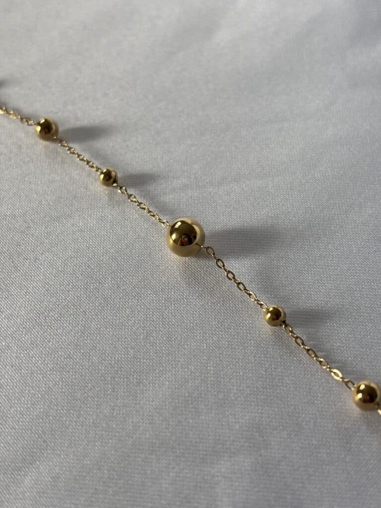 bracelet acier inoxydable sohaia doré