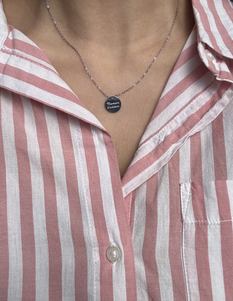 collier acier inoxydable sohaia