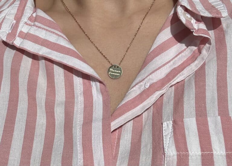 collier sohaia acier inoxydable