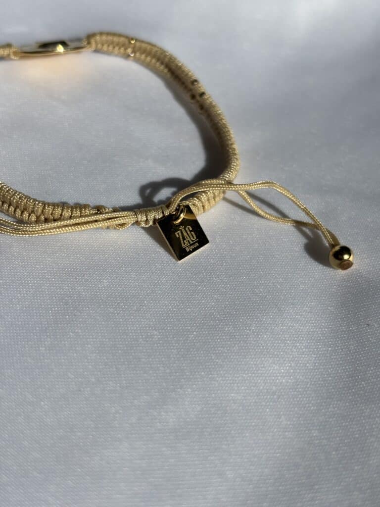 bracelet zag, sohaia bijoux