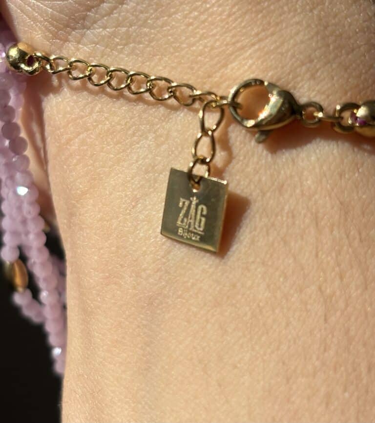bracelet zag, sohaia bijoux