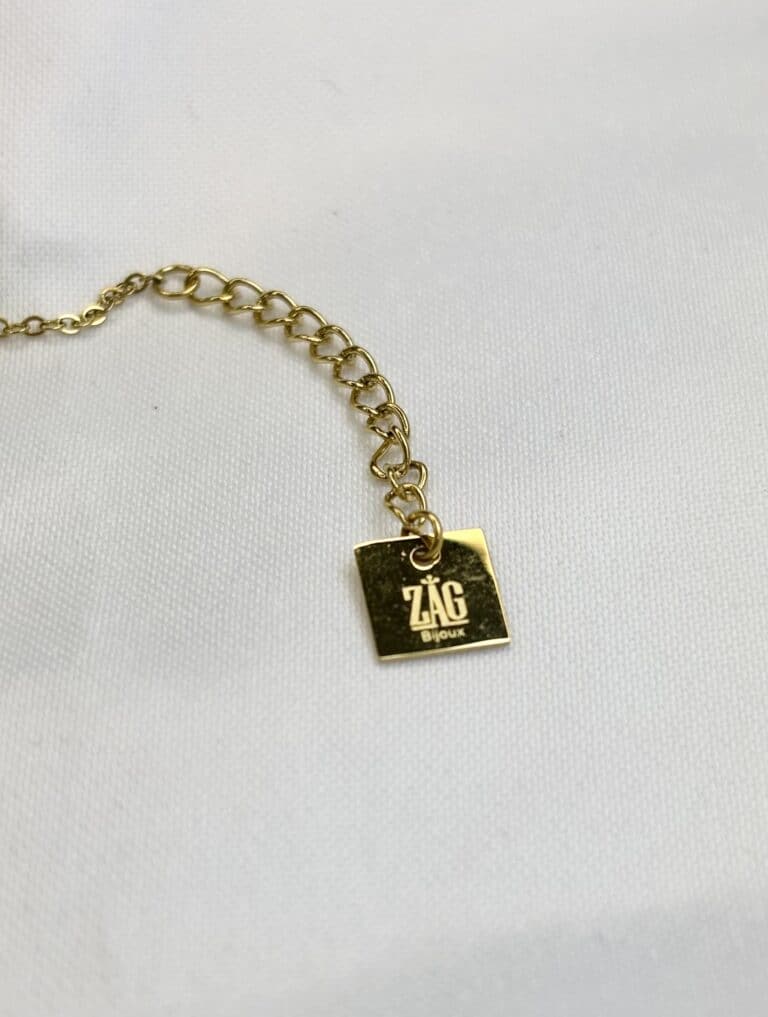 zag sohaia bijoux acier inoxydable bracelet