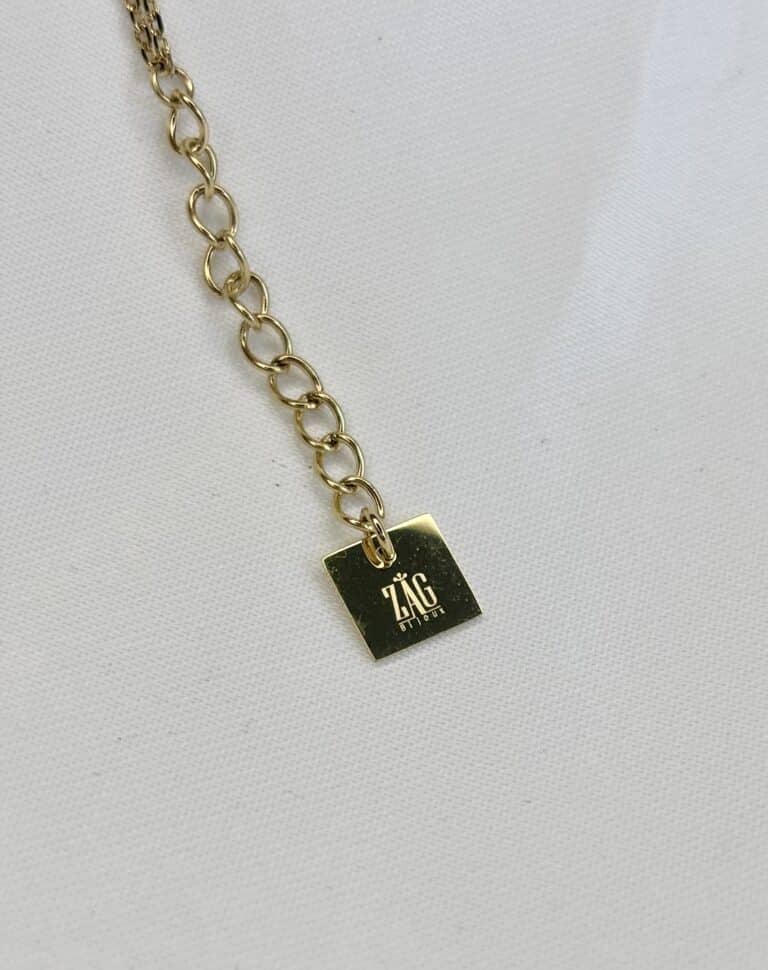 zag sohaia bijoux acier inoxydable bracelet