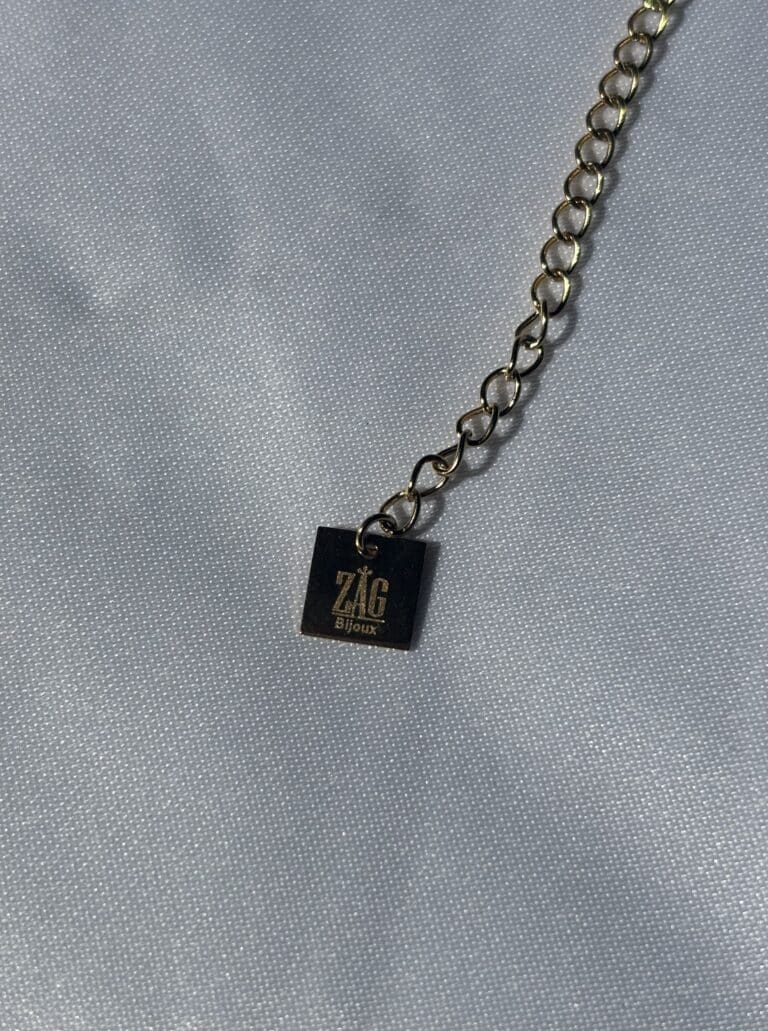 zag sohaia bijoux acier inoxydable bracelet