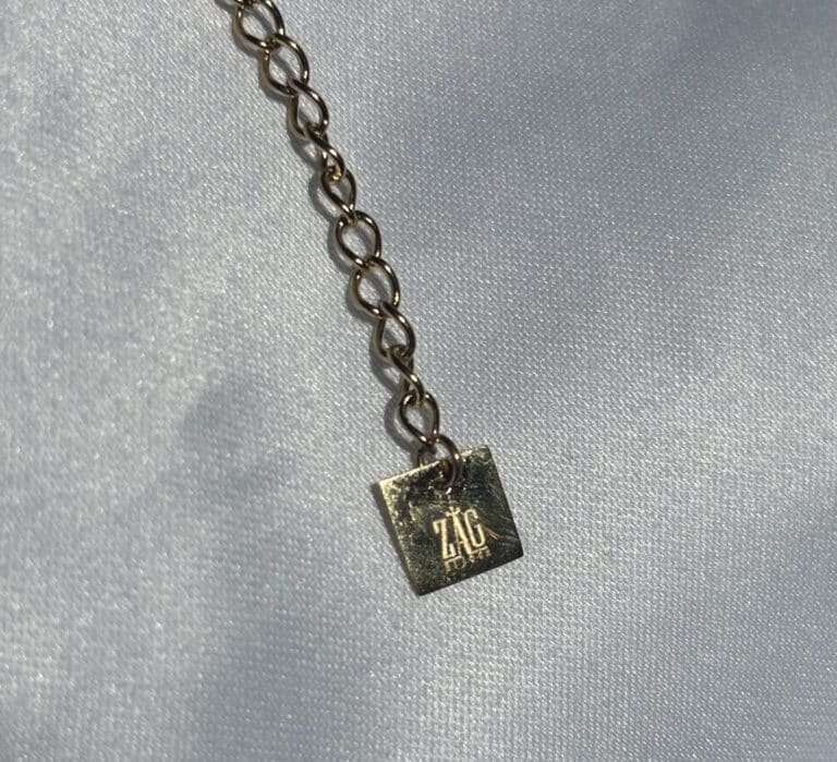 zag sohaia bijoux acier inoxydable collier