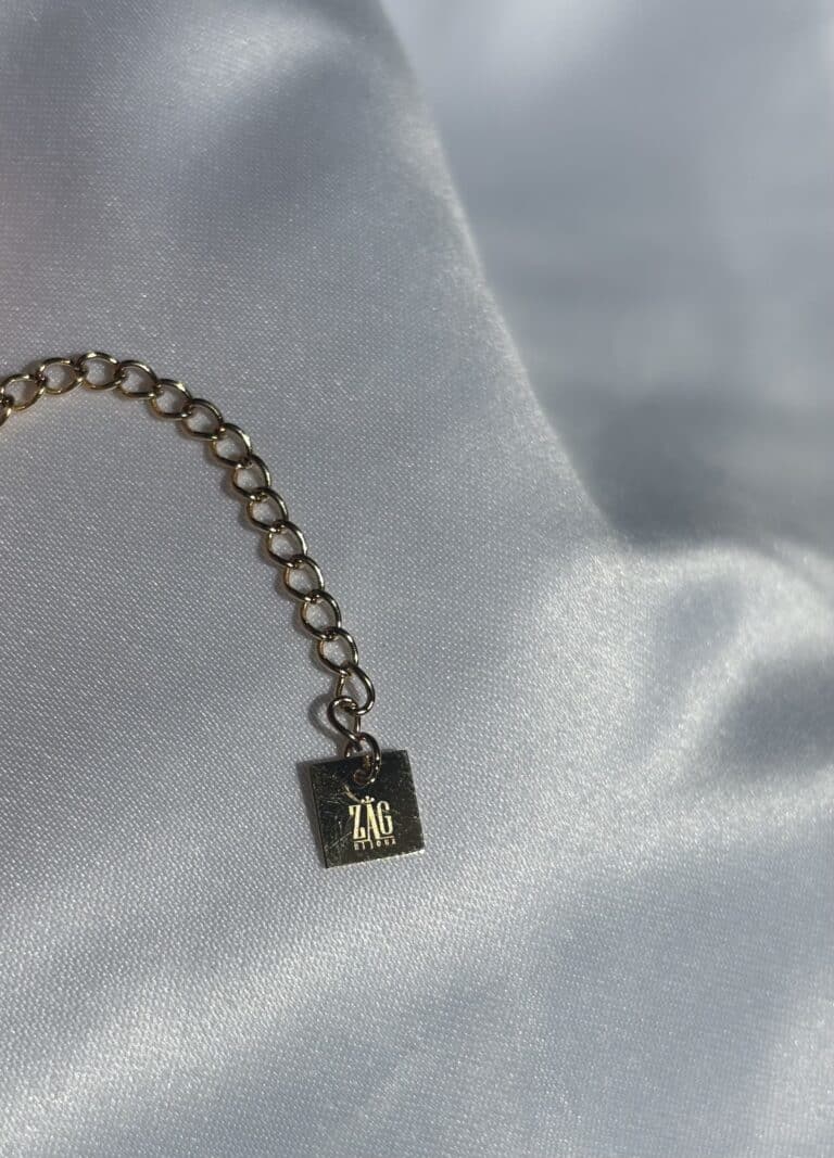 zag sohaia bijoux acier inoxydable collier