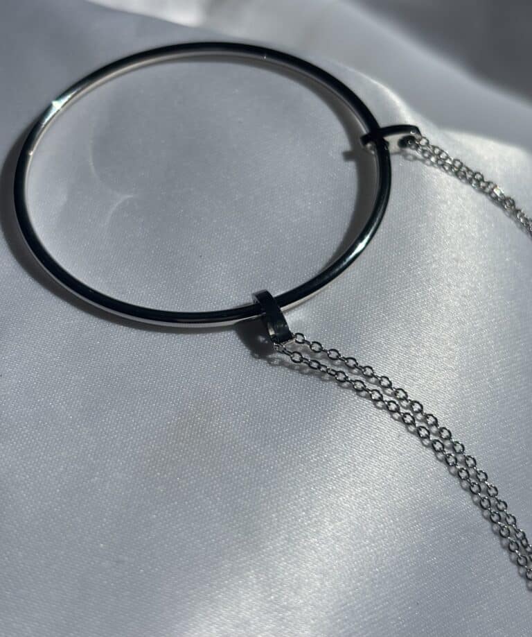 zag sohaia bijoux acier inoxydable collier