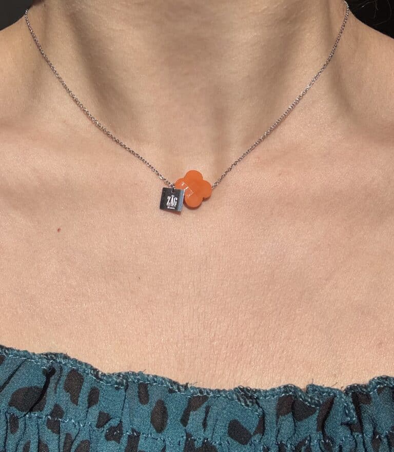 zag sohaia bijoux acier inoxydable collier