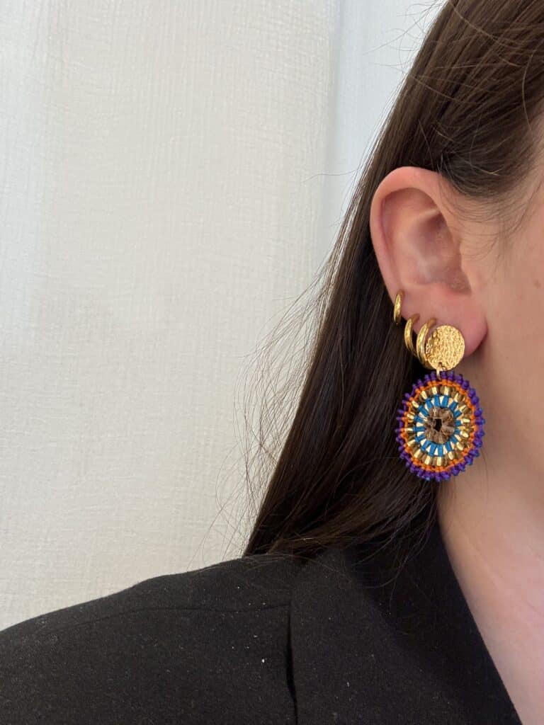 boucles d'oreilles santibé, sohaia bijoux