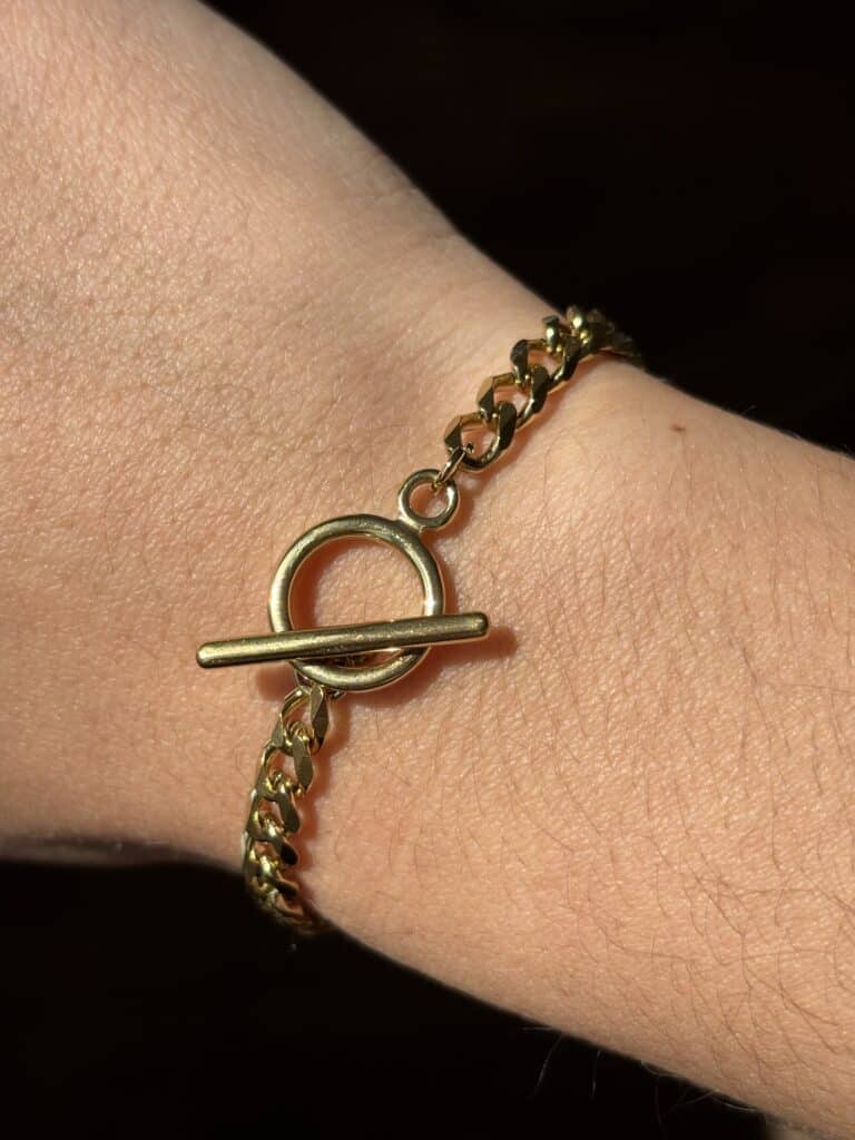 bracelet acier inoxydable doré sohaia bijoux