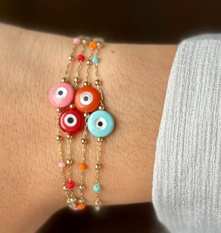 sohaia bijoux bracelet zag acier inoxydable