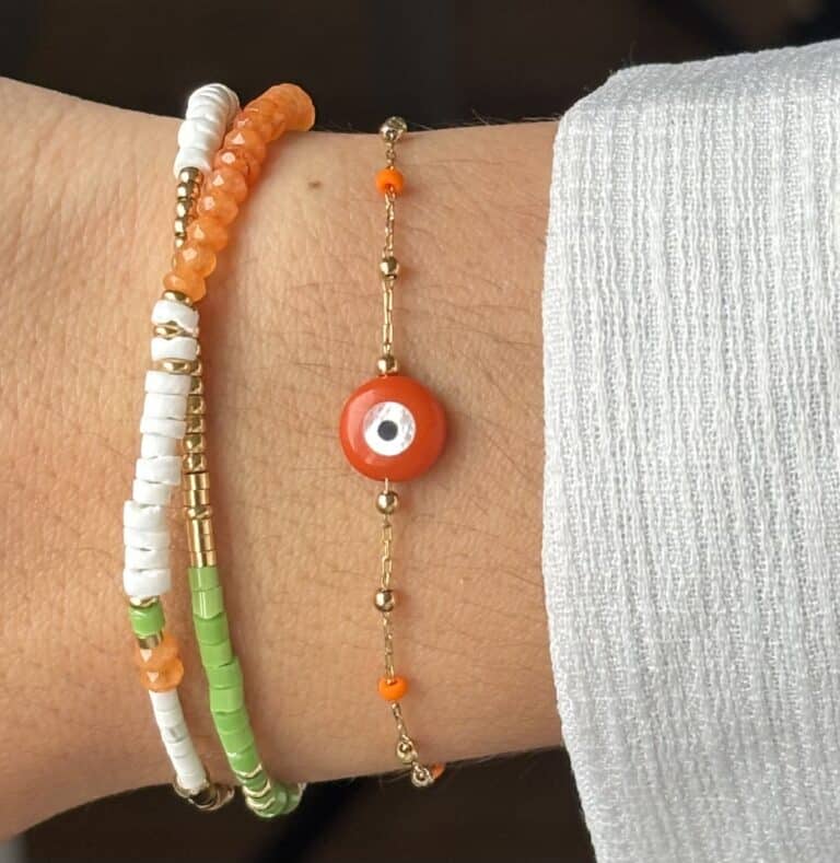 sohaia bijoux bracelet zag acier inoxydable