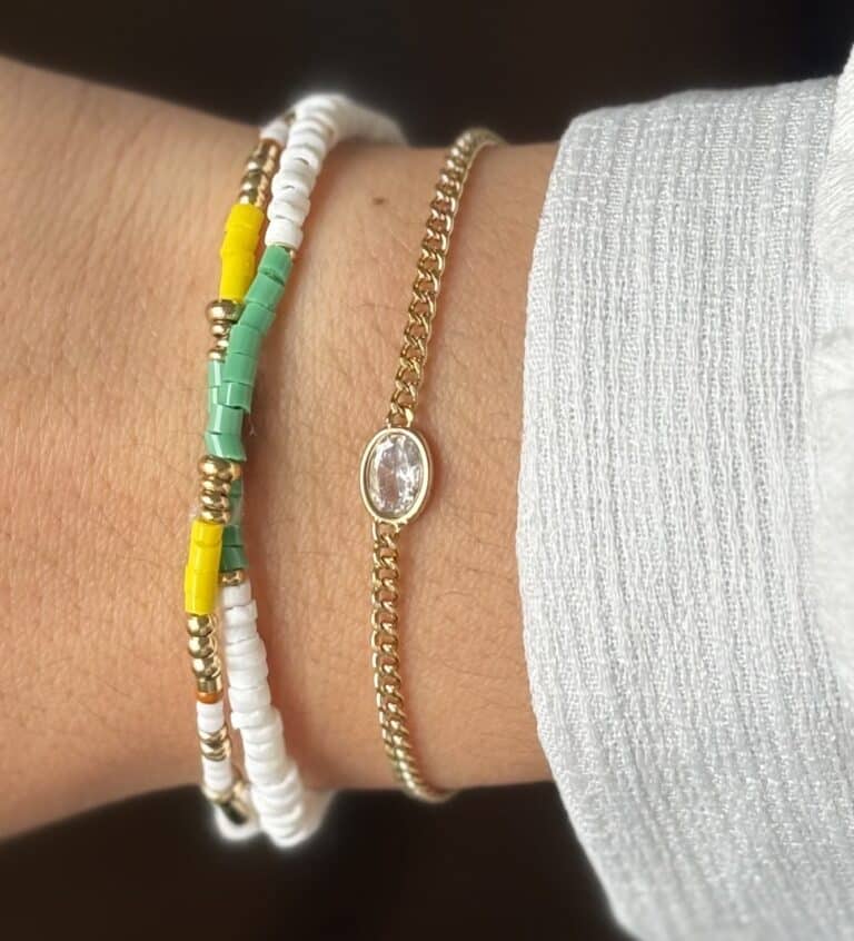sohaia bijoux bracelet zag acier inoxydable