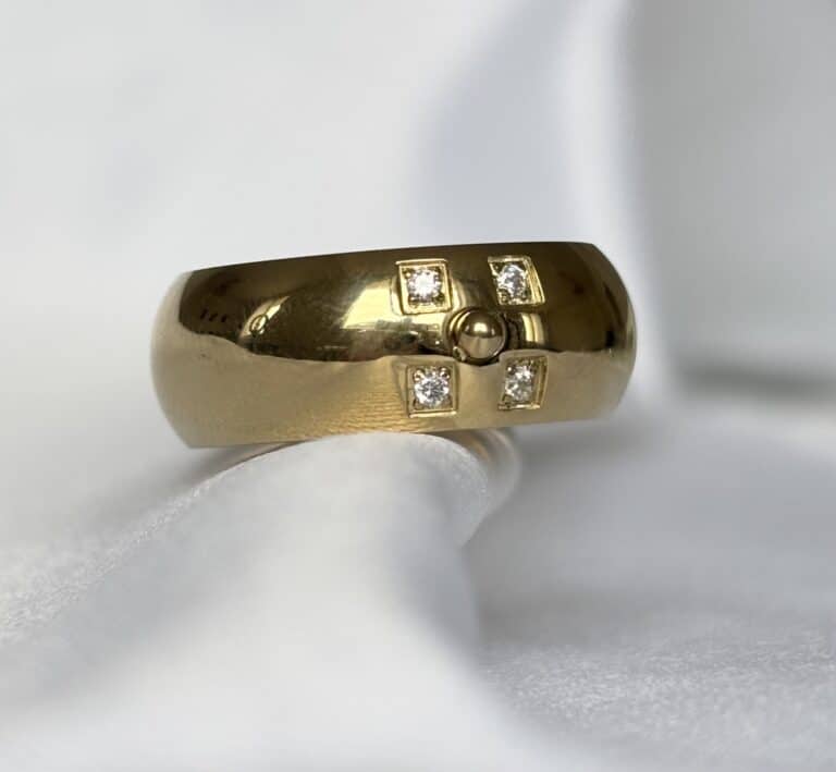 sohaia bijoux bague zag acier inoxydable