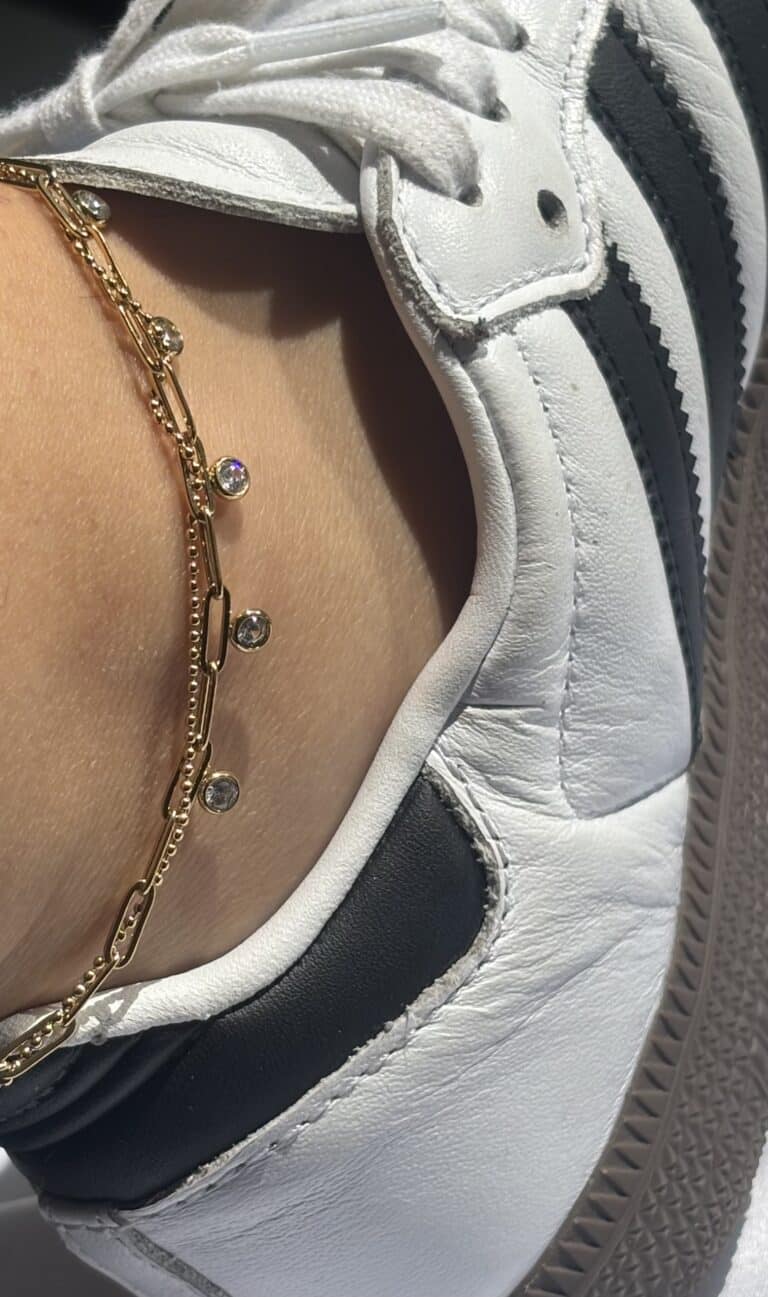 sohaia bijoux acier inoxydable chaine de cheville bijoux de pieds été summer