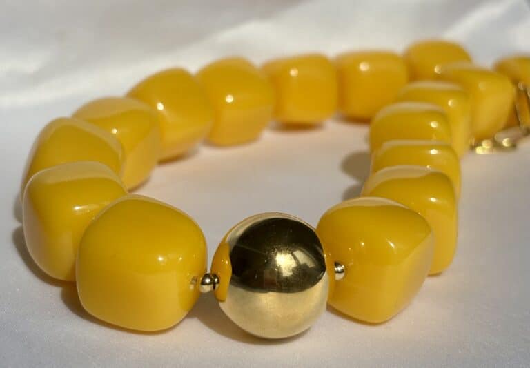 sohaia bijoux collier resine jonc acier