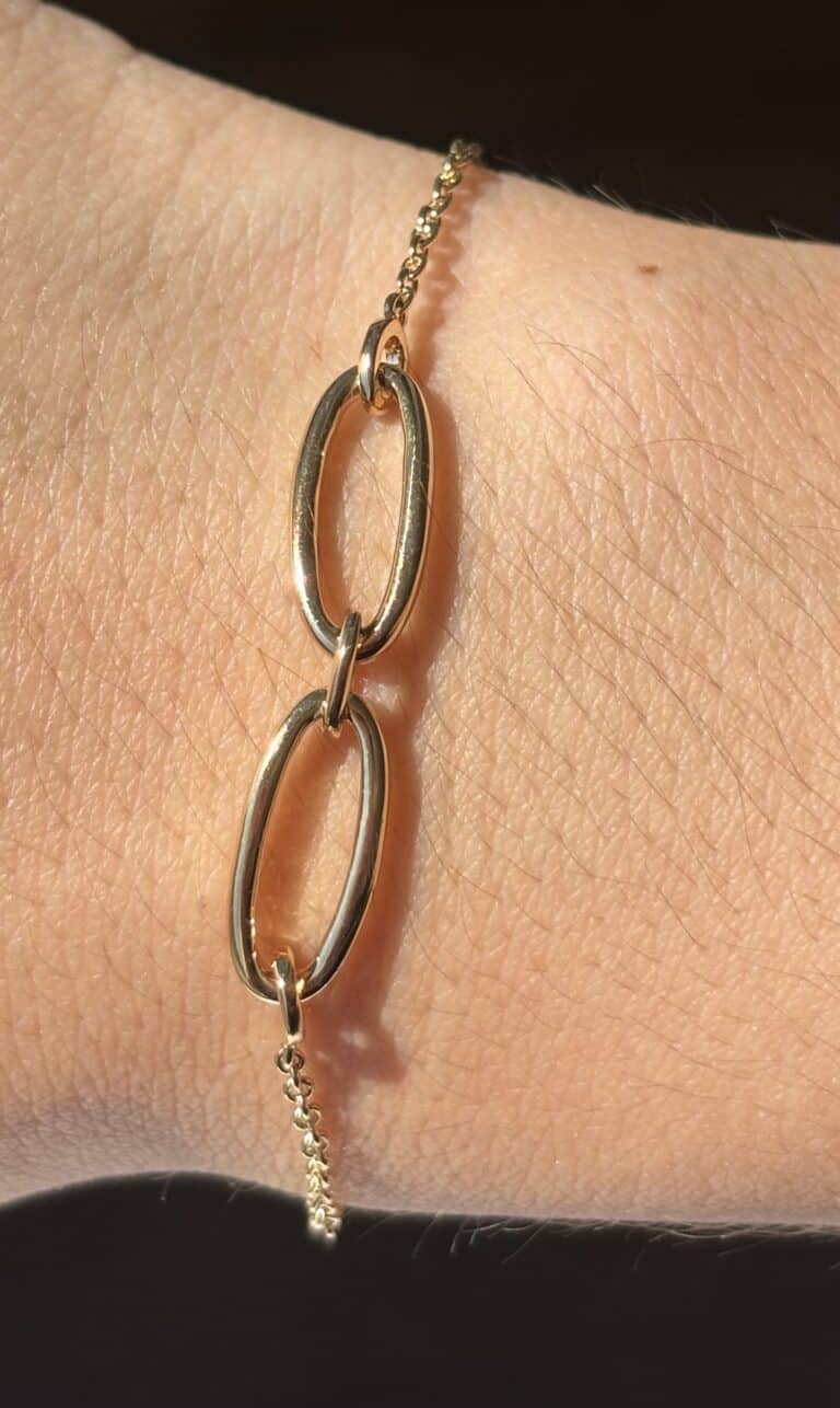 sohaia bijoux bracelet plaqué or