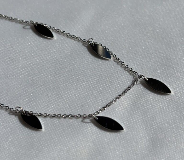 zag acier inoxydable sohaia bijoux chaine de cheville