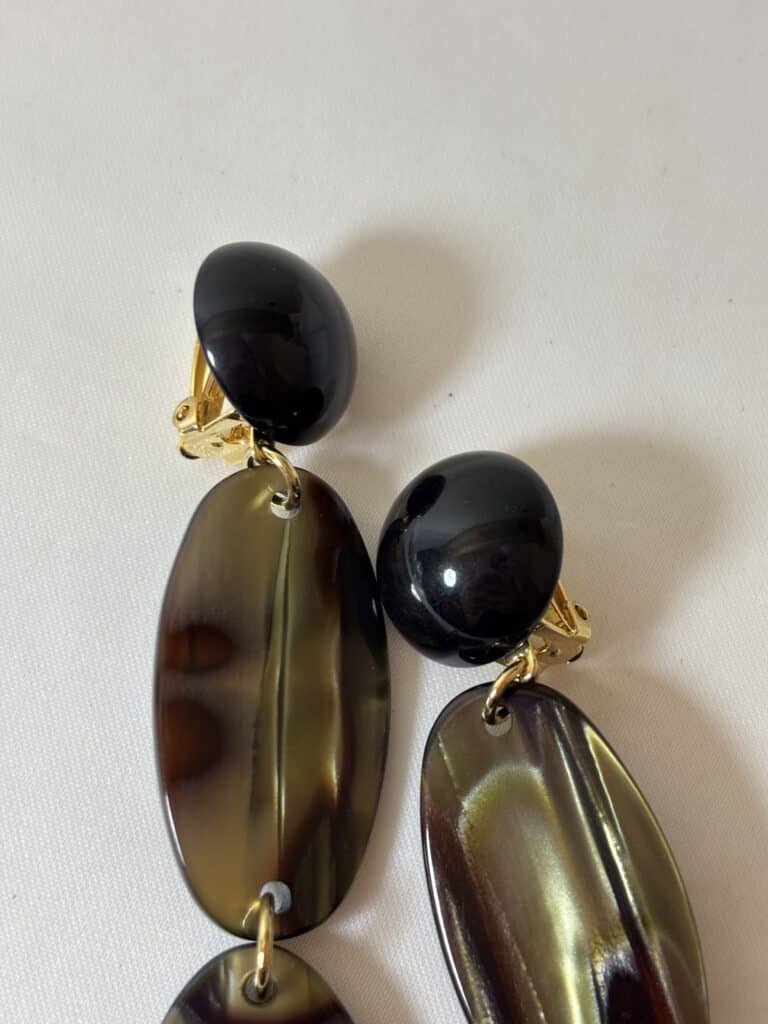 boucles d'oreilles francine bramli paris, sohaia bijoux onyx noir
