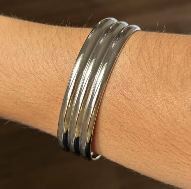 bracelet manchette sohaia bijoux acier inoxydable