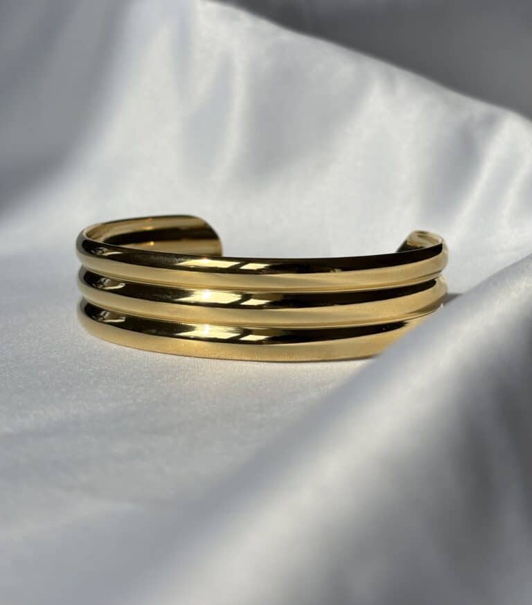 bracelet manchette sohaia bijoux acier inoxydable