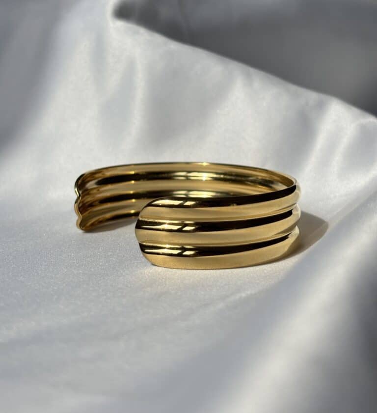 bracelet manchette sohaia bijoux acier inoxydable