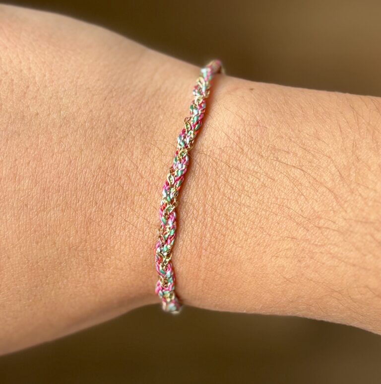 bracelet acier inoxydable perles sohaia bijoux tendance