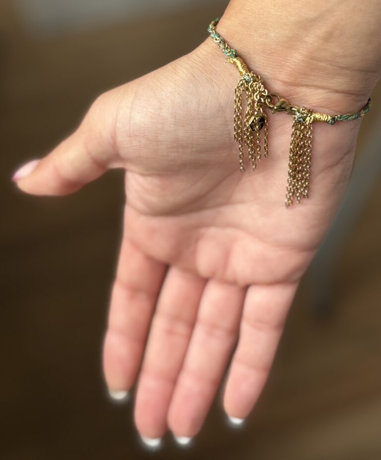 bracelet acier inoxydable perles sohaia bijoux tendance