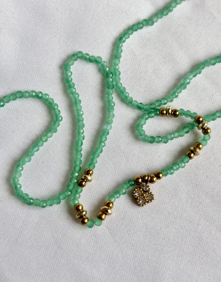 collier acier inoxydable perles sohaia bijoux tendance