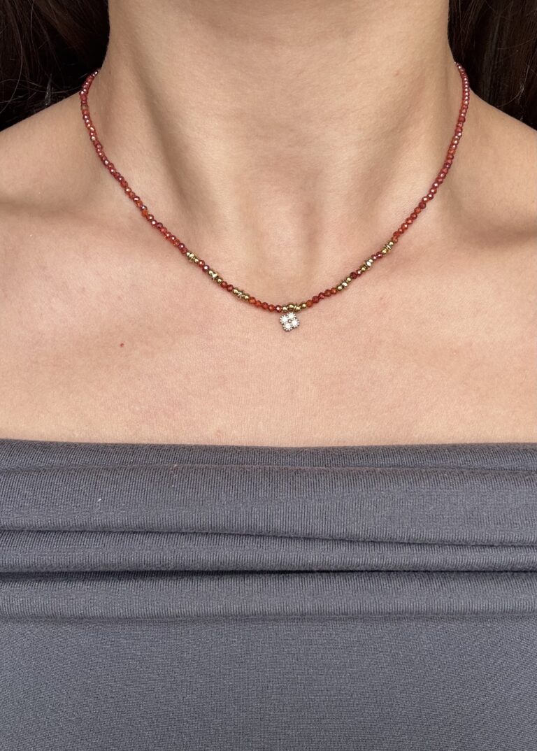 collier acier inoxydable perles sohaia bijoux tendance