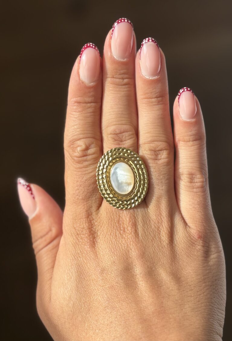 bague acier inoxydable sohaia bijoux tendance