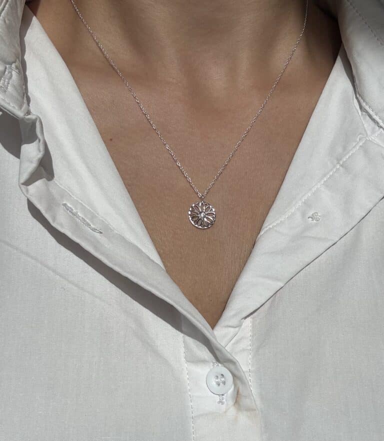 sohaia bijoux argent collier